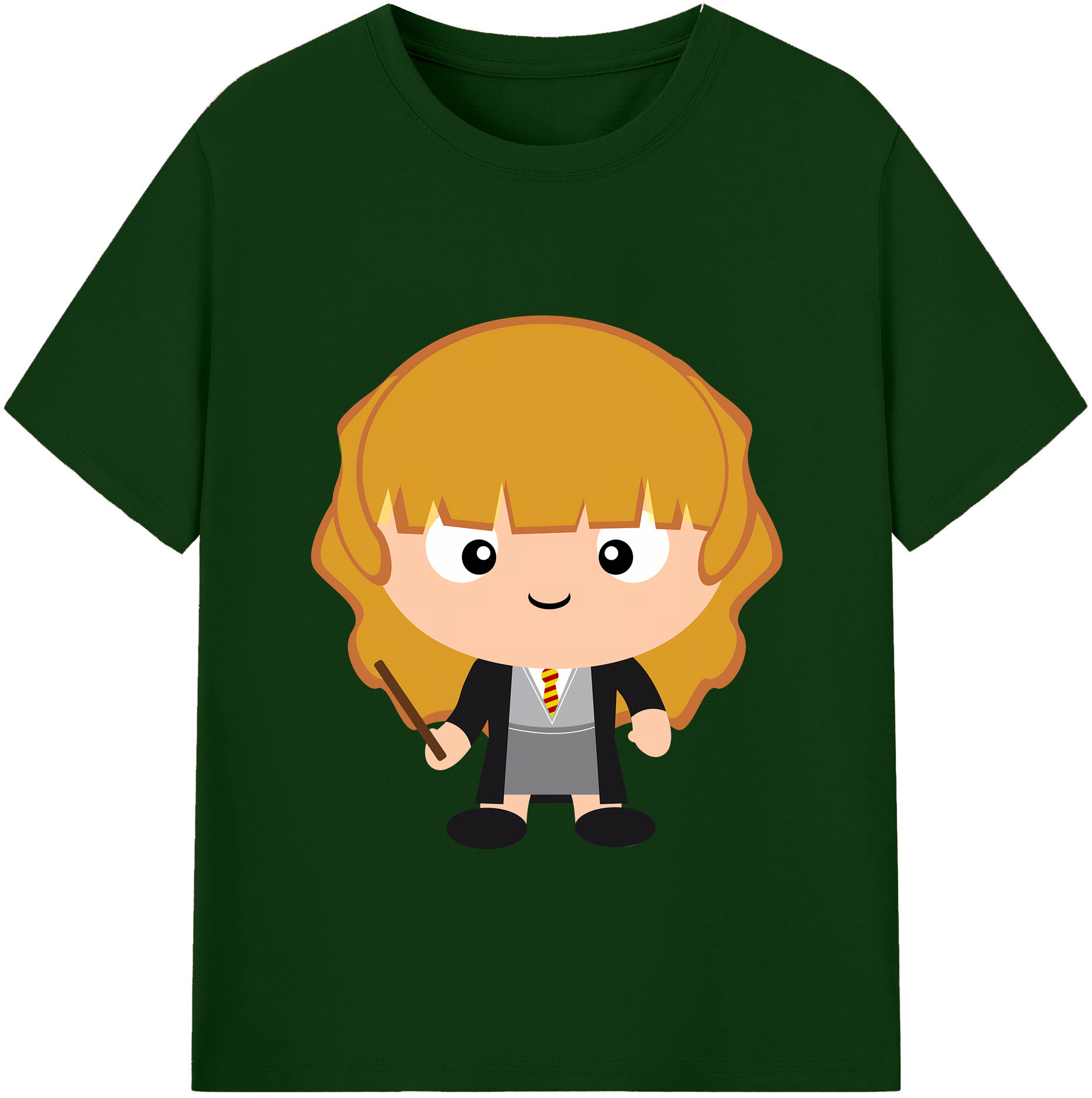 （画像用） Harry Potter ハリー・ポッターシリーズ 綿100％半袖Tシャツ（フロントプリント）